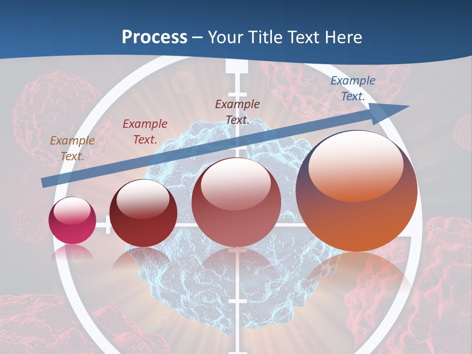 Medicine Killing Cancer Abnormal Cells PowerPoint Template