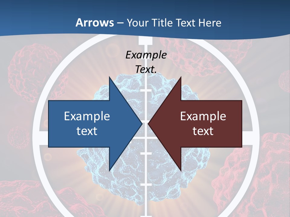 Medicine Killing Cancer Abnormal Cells PowerPoint Template