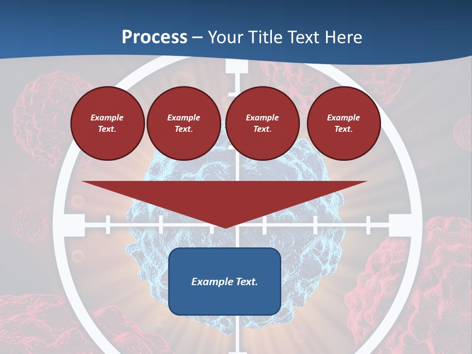 Medicine Killing Cancer Abnormal Cells PowerPoint Template