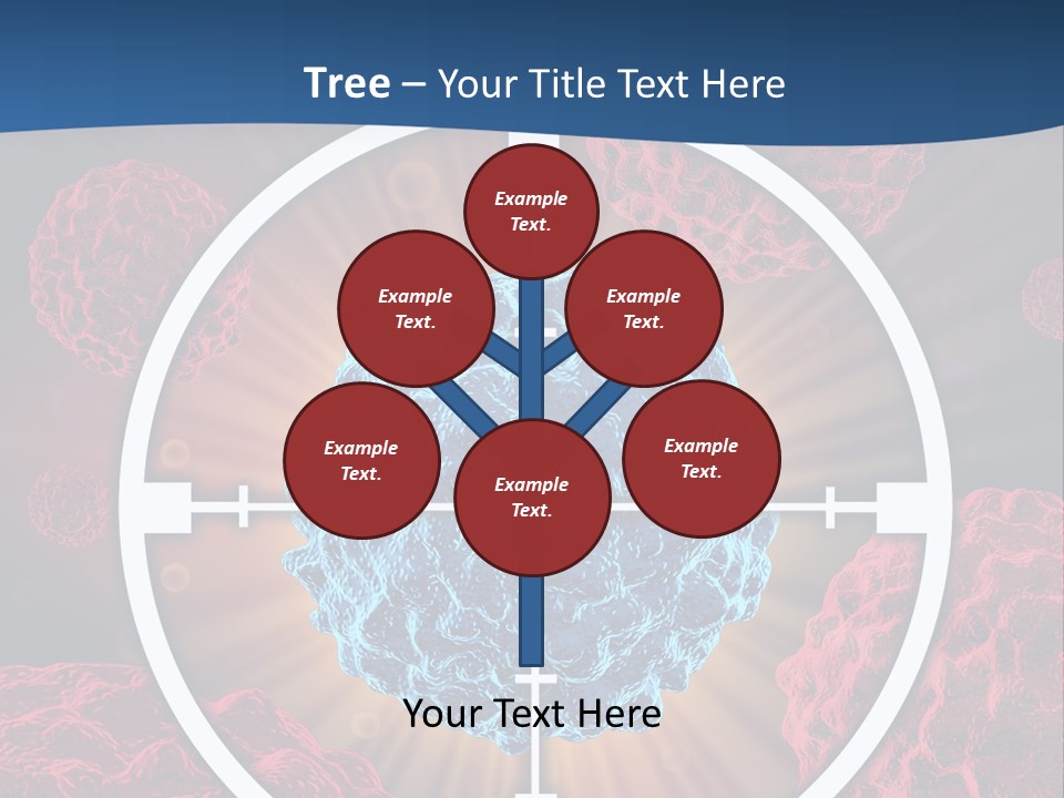 Medicine Killing Cancer Abnormal Cells PowerPoint Template