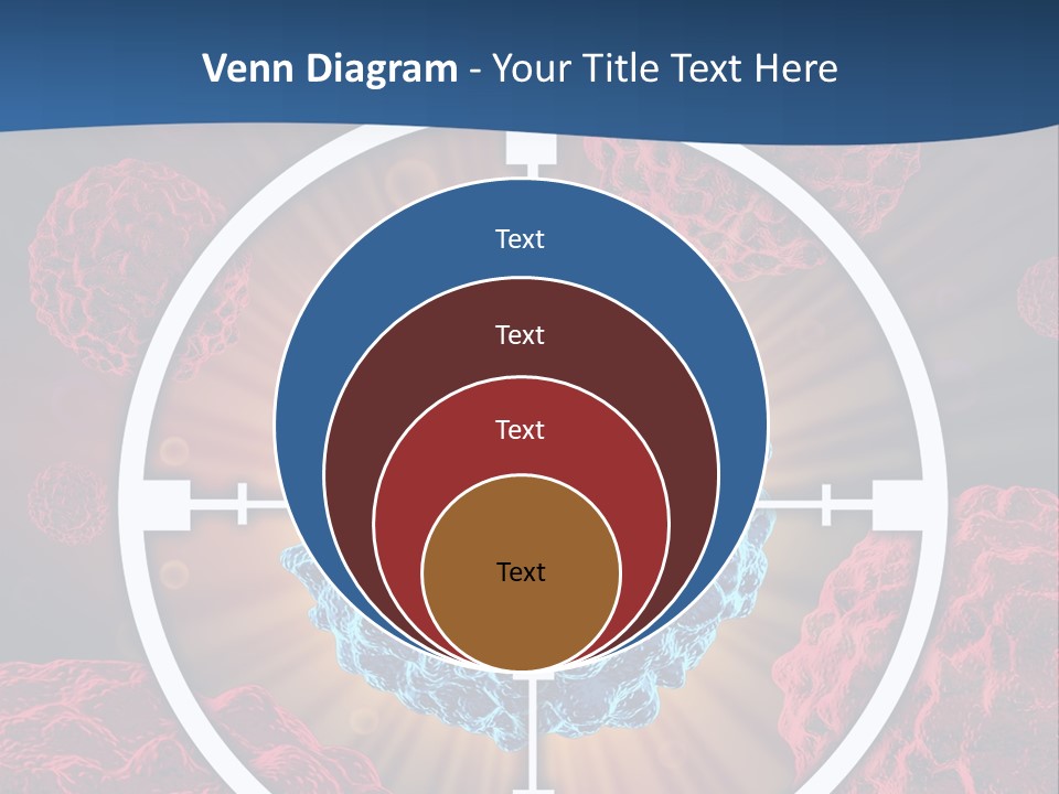Medicine Killing Cancer Abnormal Cells PowerPoint Template