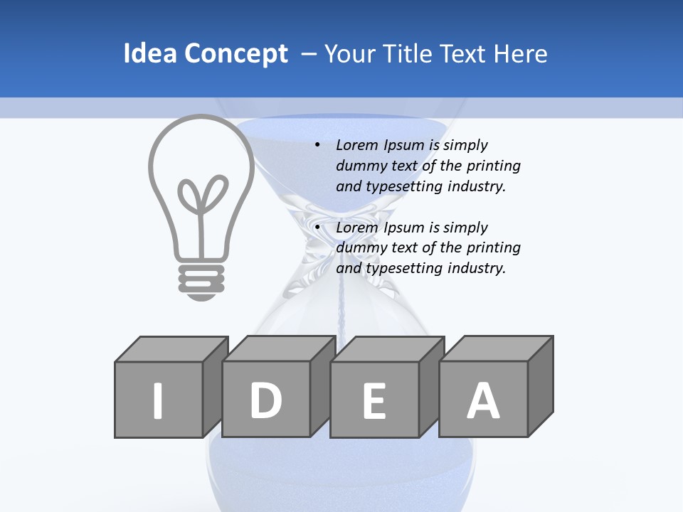 Studio Watch Glass PowerPoint Template