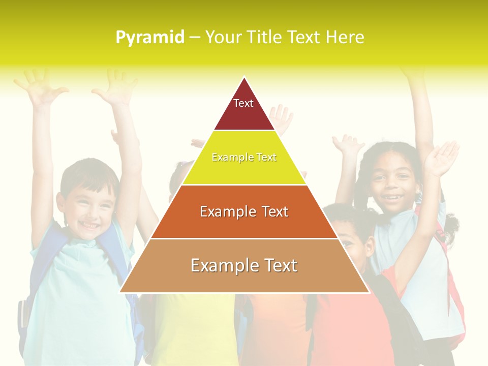 Girl People Preschool PowerPoint Template