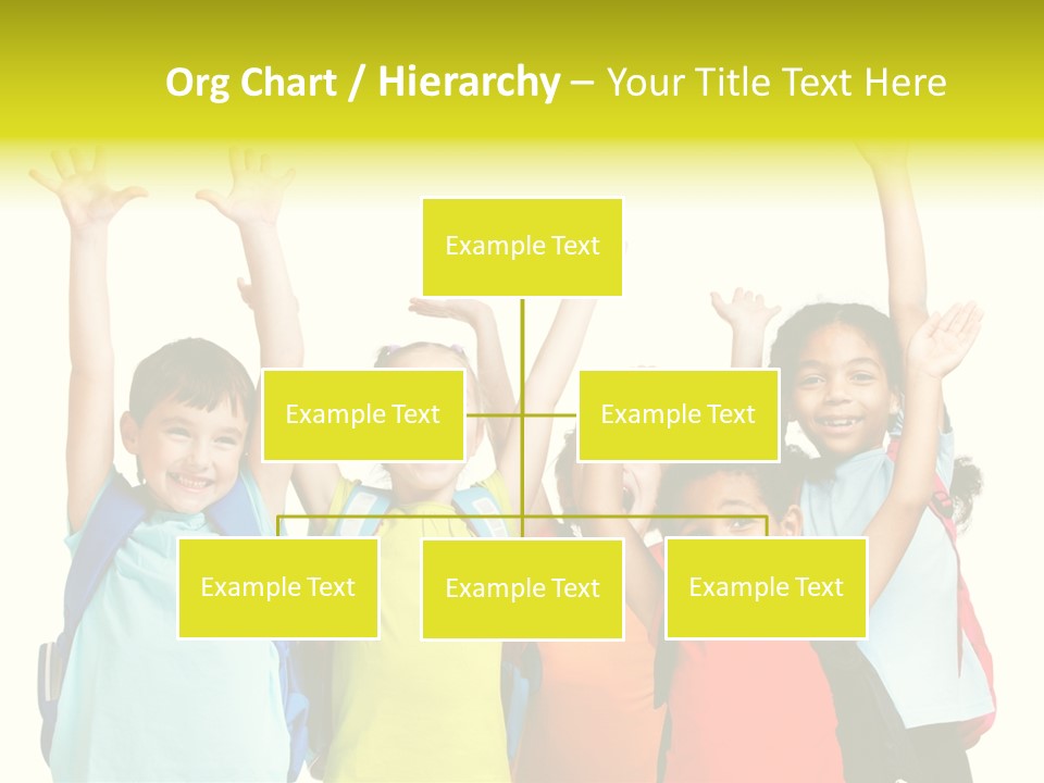 Girl People Preschool PowerPoint Template