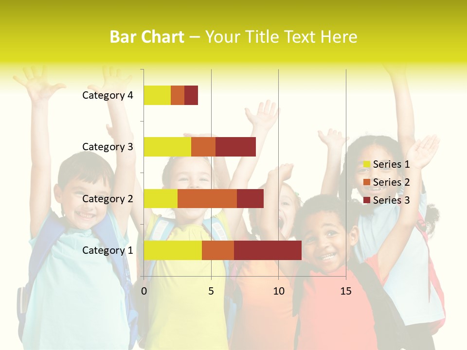 Girl People Preschool PowerPoint Template