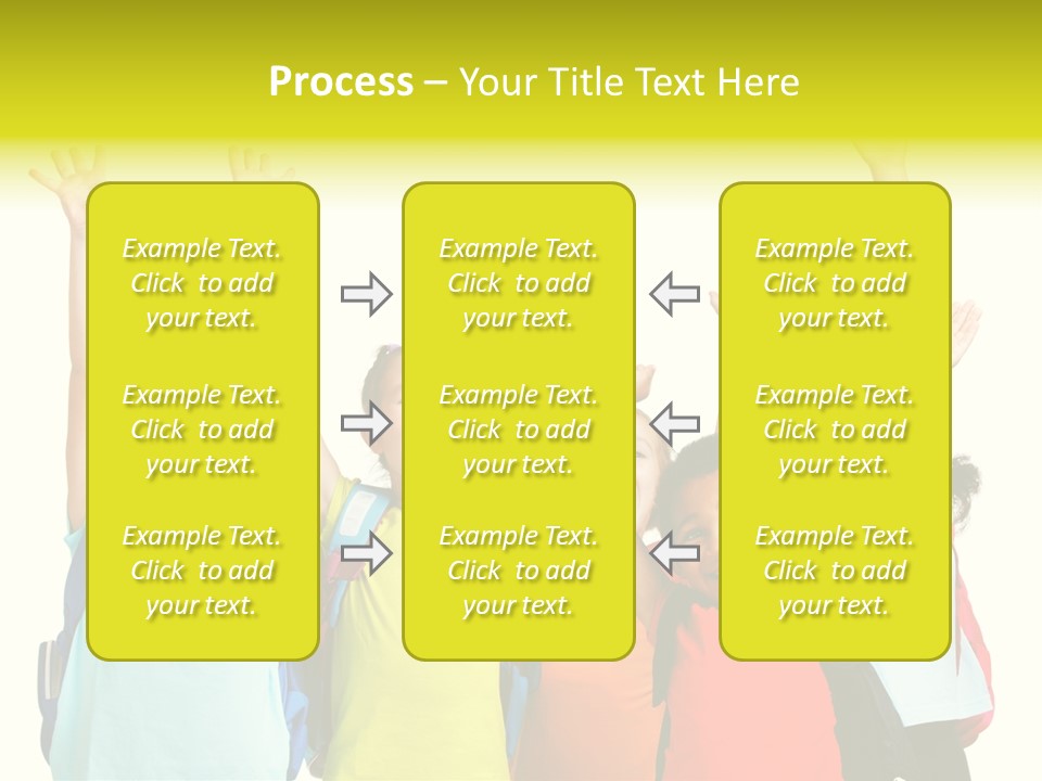 Girl People Preschool PowerPoint Template