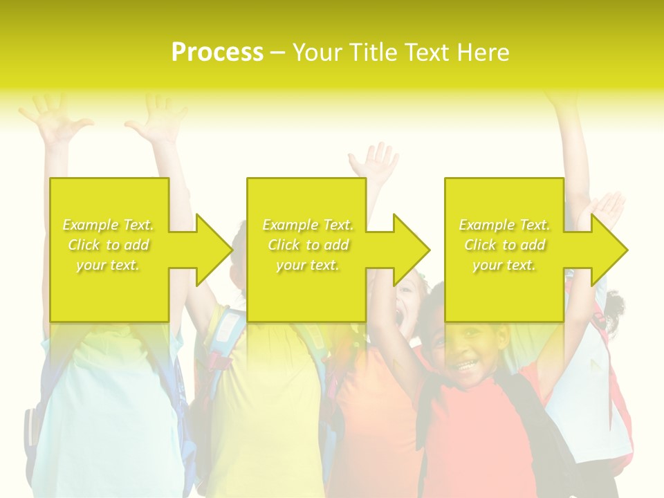 Girl People Preschool PowerPoint Template