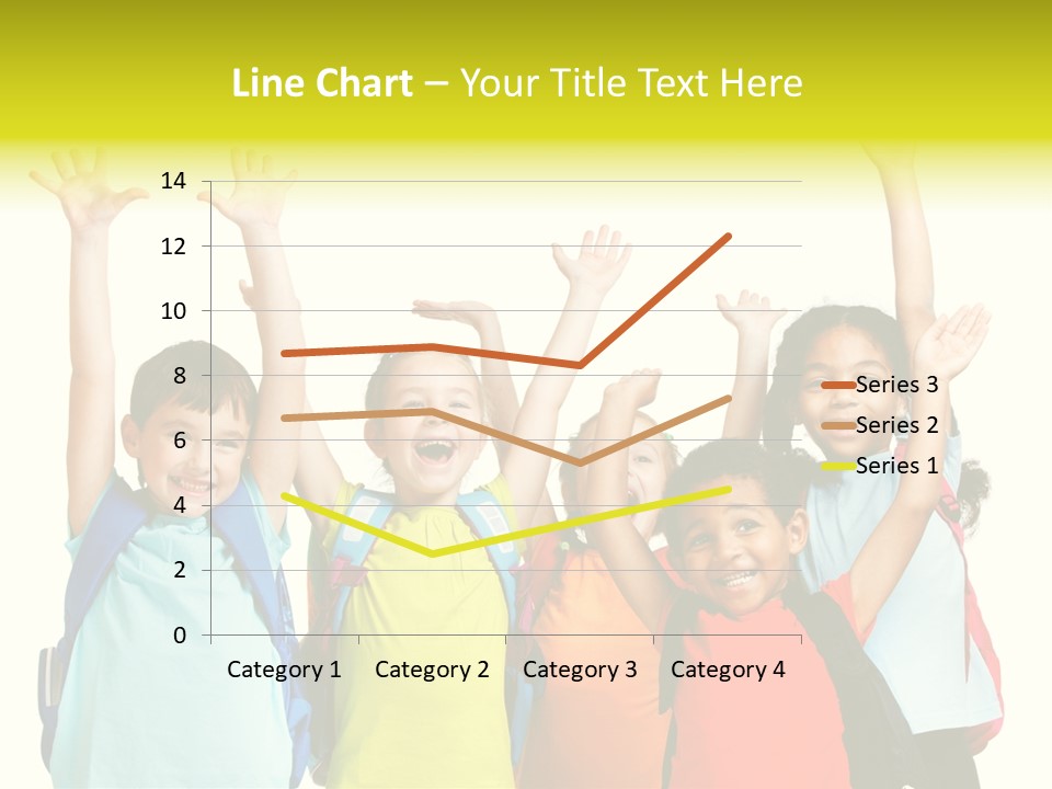 Girl People Preschool PowerPoint Template