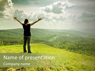 Love Attractive Person PowerPoint Template