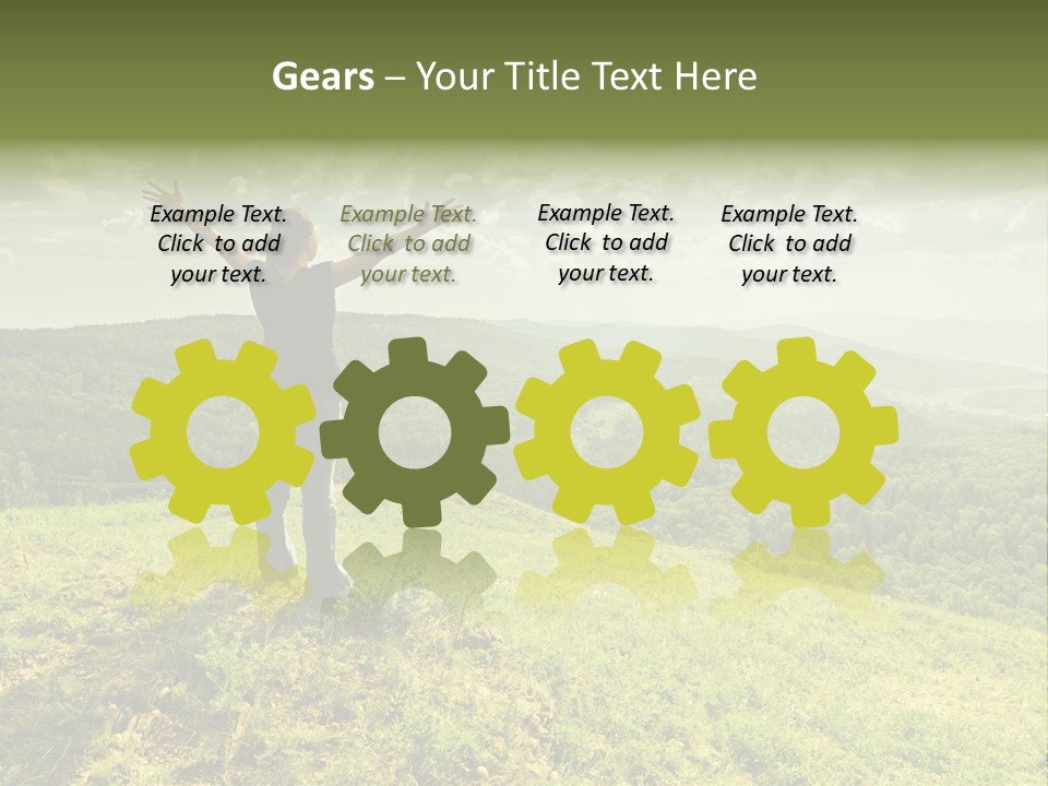 Love Attractive Person PowerPoint Template