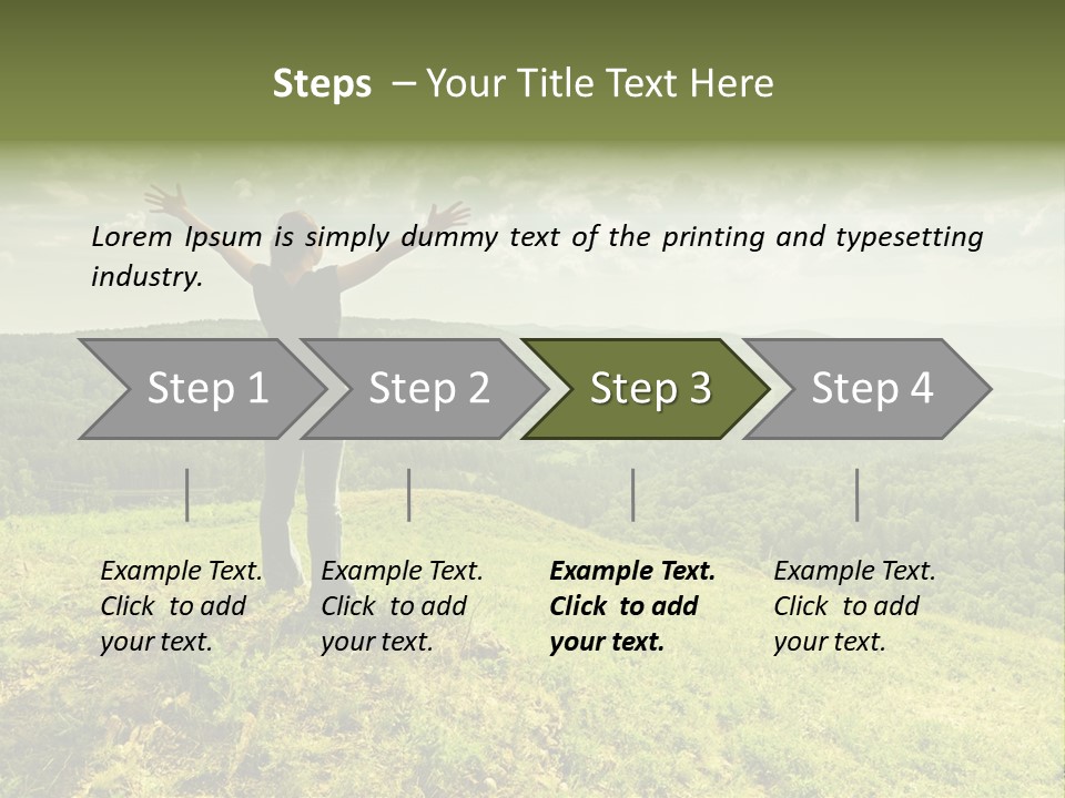 Love Attractive Person PowerPoint Template