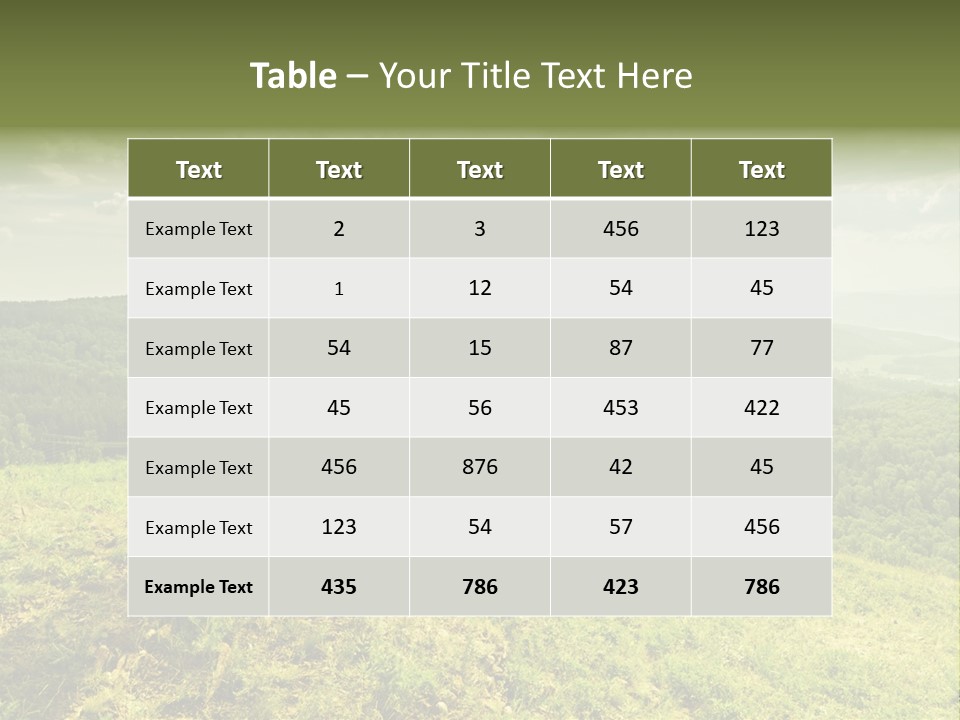 Love Attractive Person PowerPoint Template