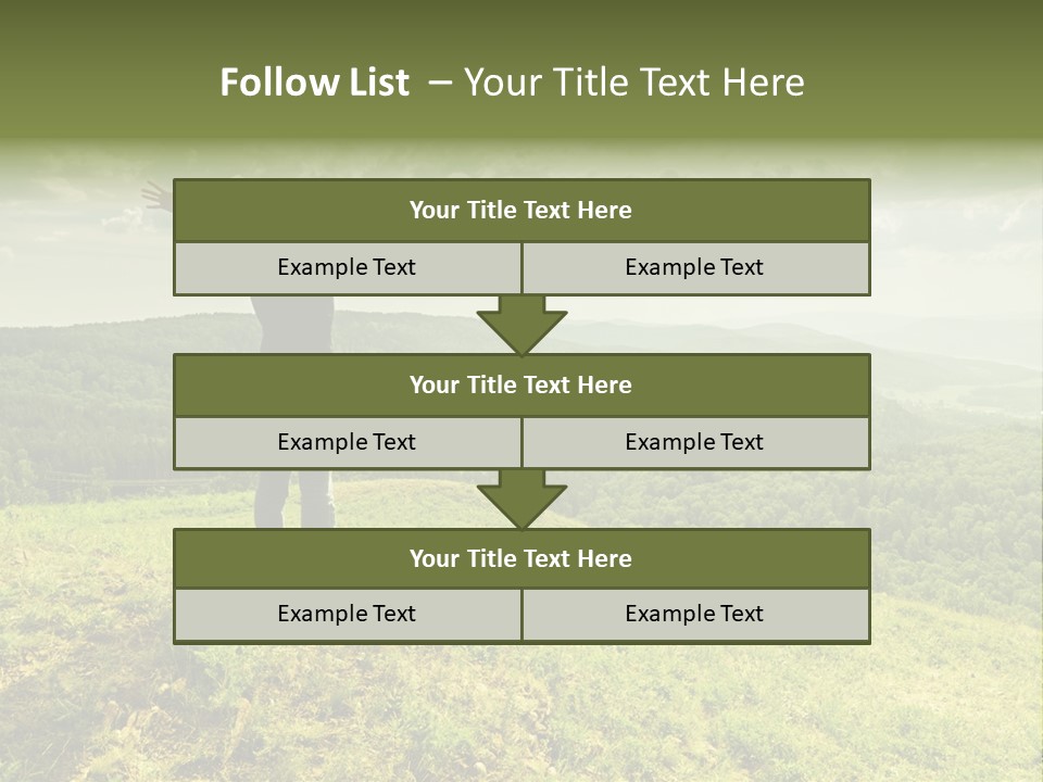 Love Attractive Person PowerPoint Template
