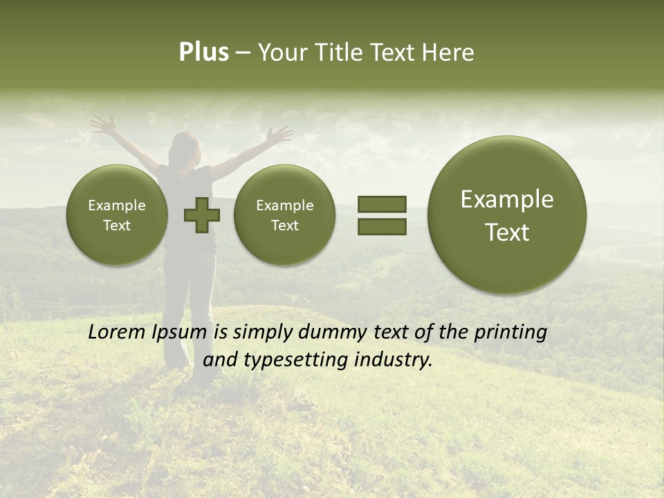 Love Attractive Person PowerPoint Template