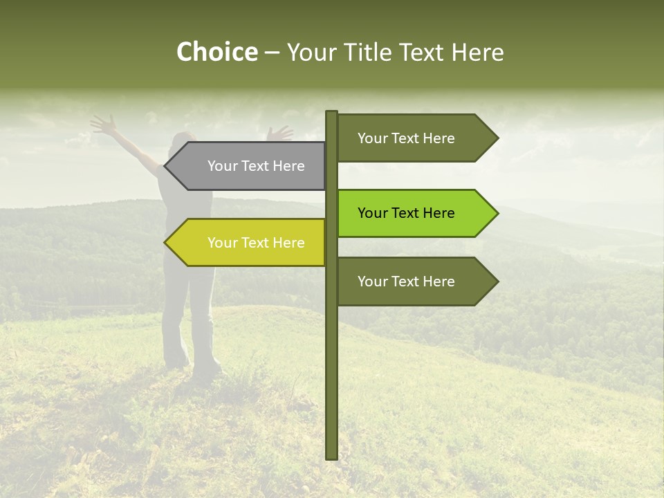 Love Attractive Person PowerPoint Template