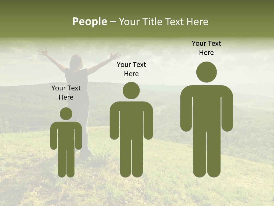 Love Attractive Person PowerPoint Template