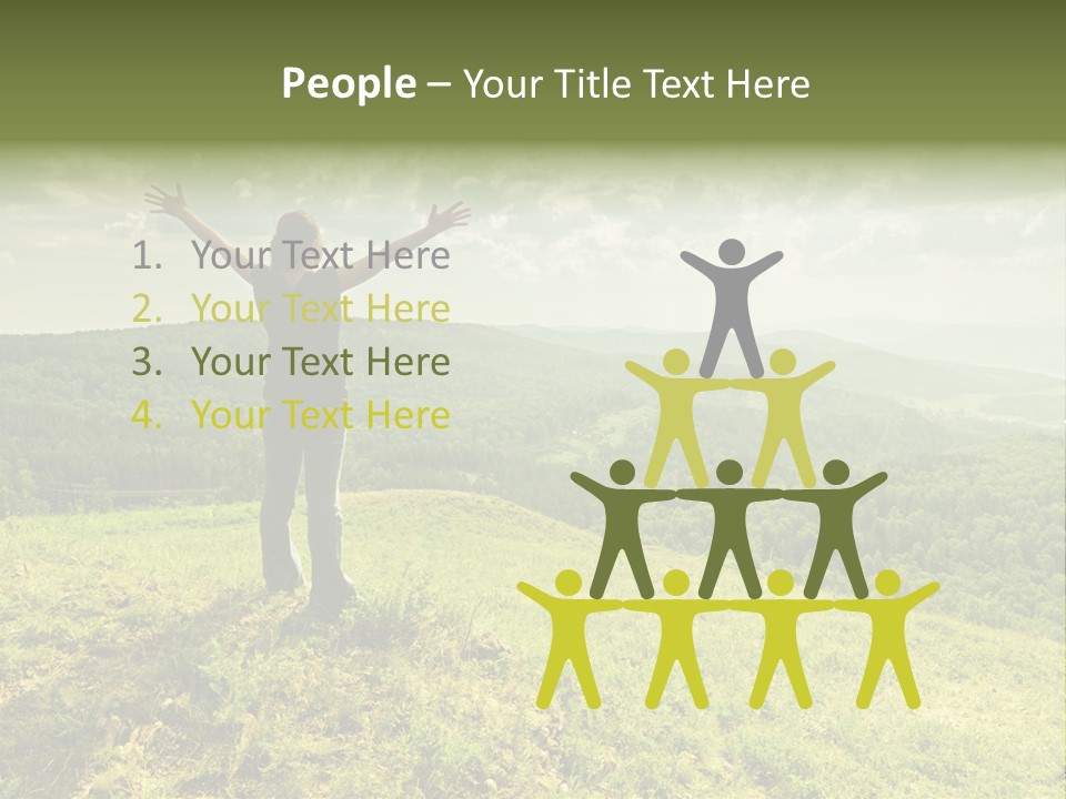 Love Attractive Person PowerPoint Template