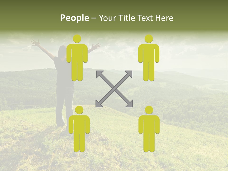 Love Attractive Person PowerPoint Template