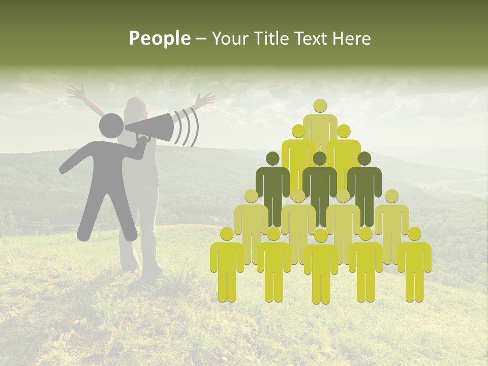 Love Attractive Person PowerPoint Template