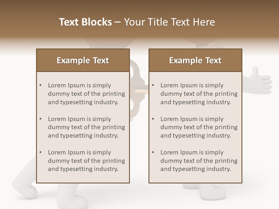Proprietor Person White PowerPoint Template