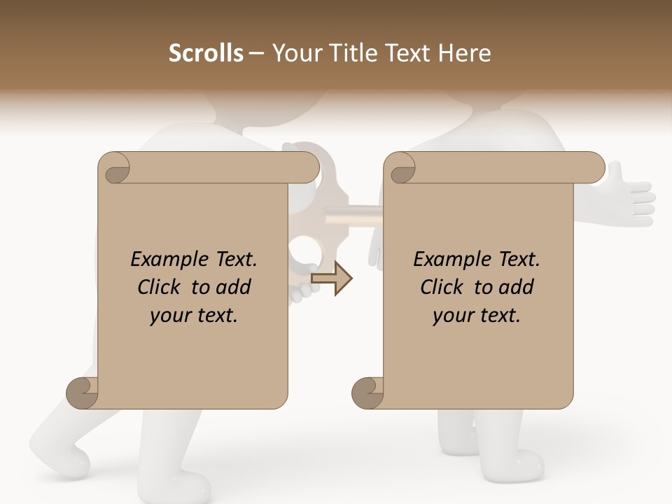 Proprietor Person White PowerPoint Template