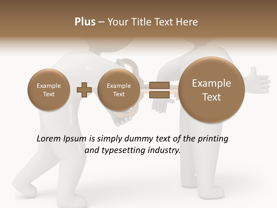 Proprietor Person White PowerPoint Template