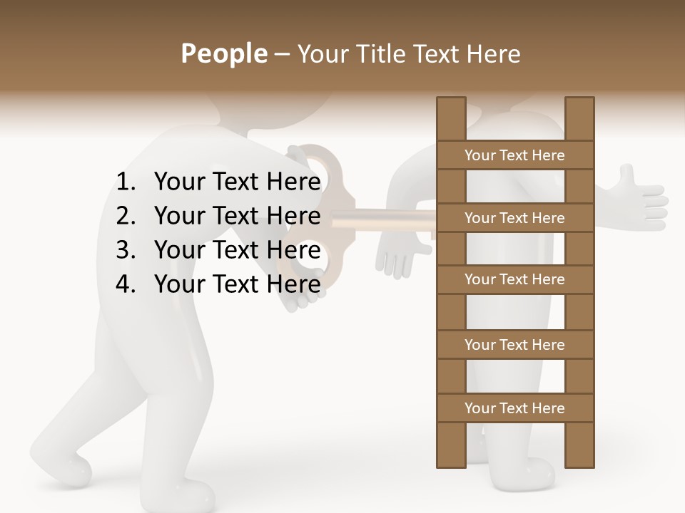 Proprietor Person White PowerPoint Template