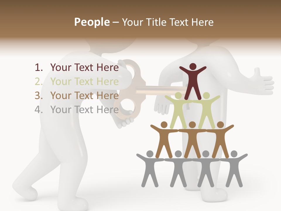 Proprietor Person White PowerPoint Template