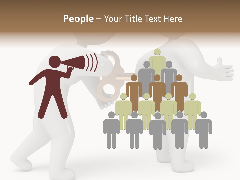 Proprietor Person White PowerPoint Template