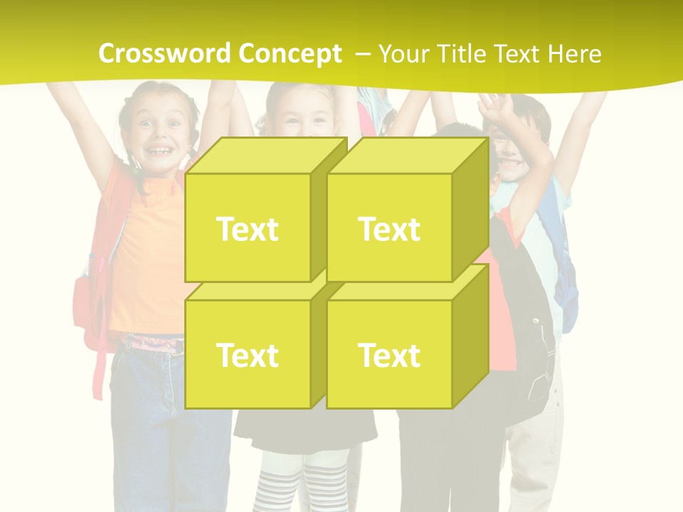 Several Bright Small PowerPoint Template