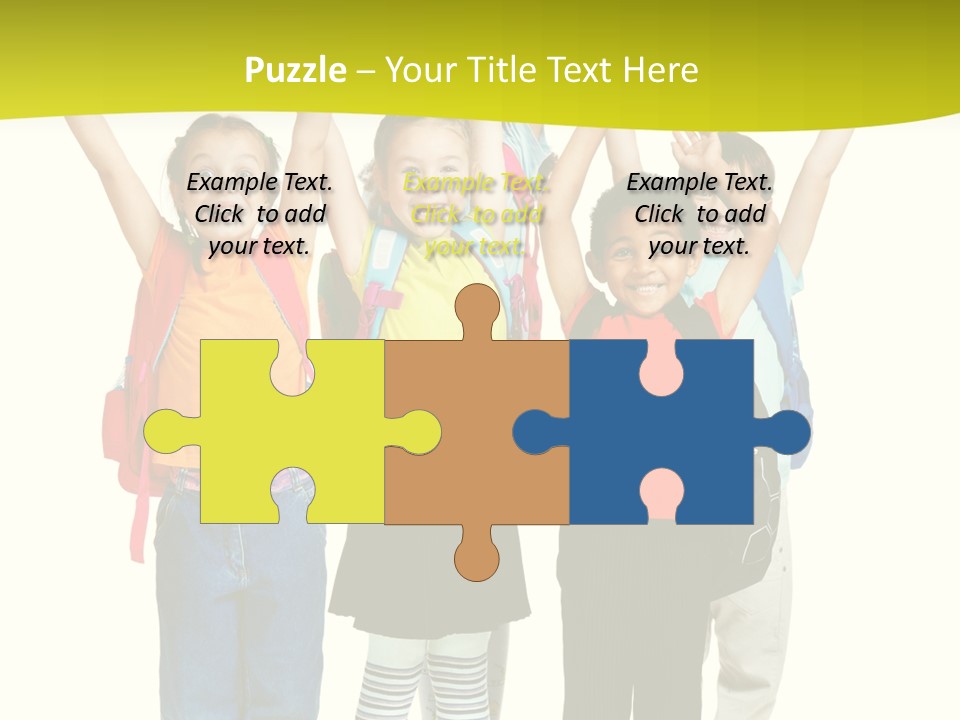 Several Bright Small PowerPoint Template