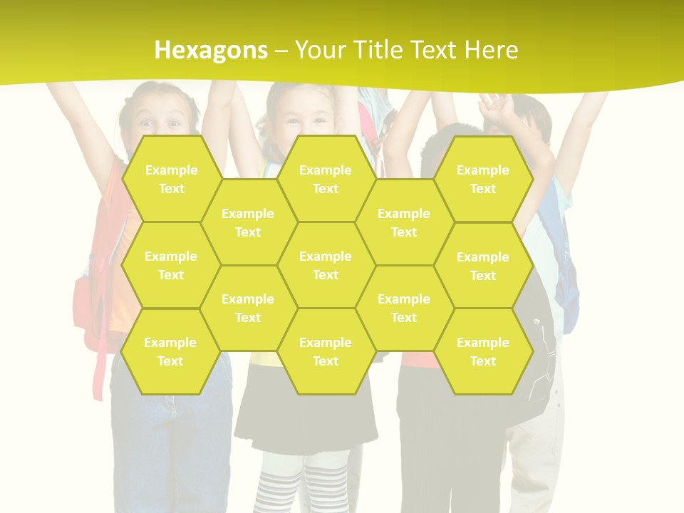 Several Bright Small PowerPoint Template