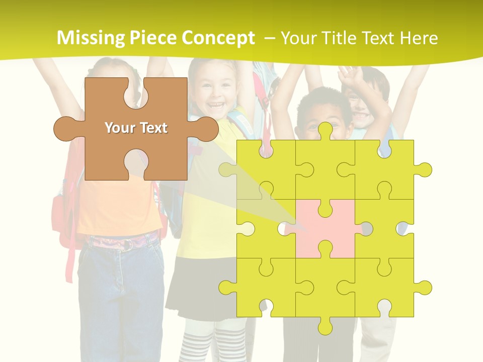 Several Bright Small PowerPoint Template