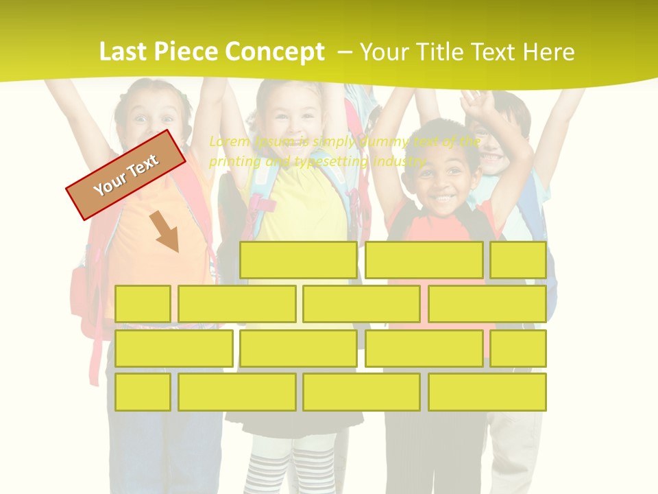 Several Bright Small PowerPoint Template