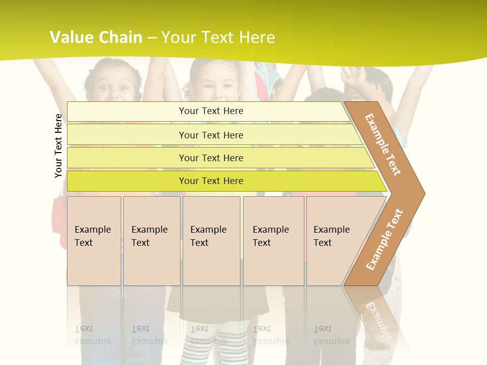 Several Bright Small PowerPoint Template