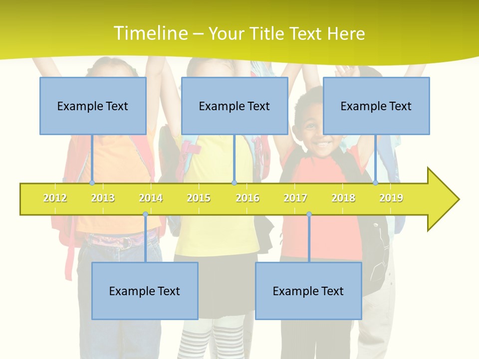 Several Bright Small PowerPoint Template
