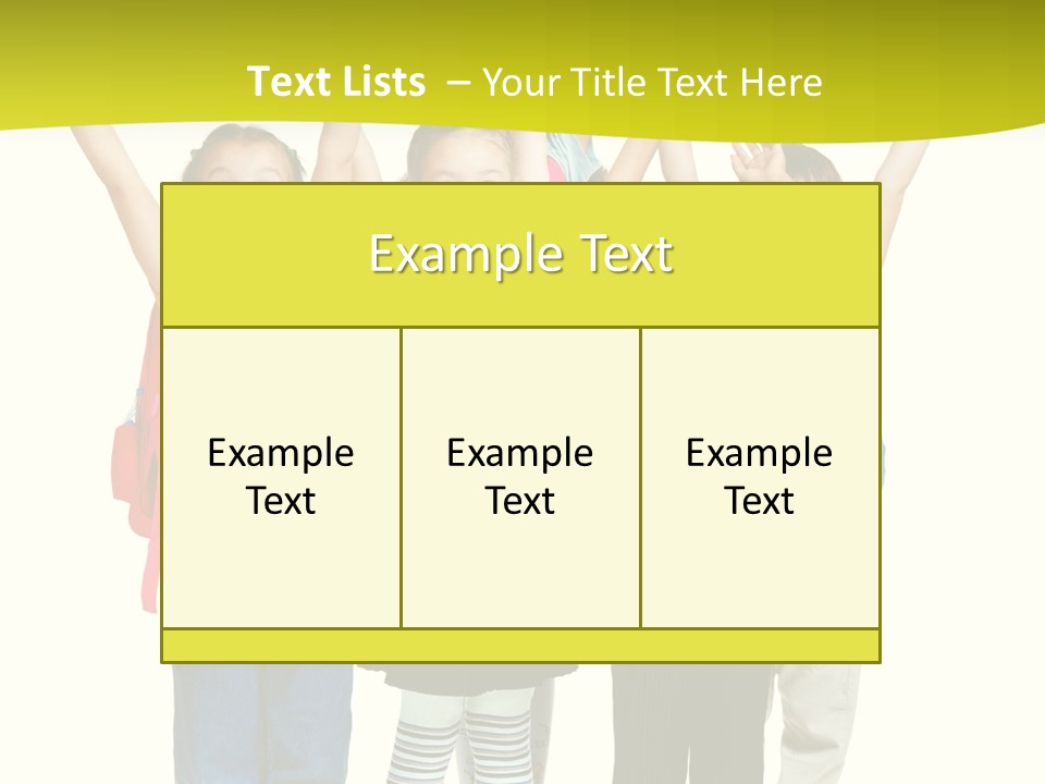 Several Bright Small PowerPoint Template