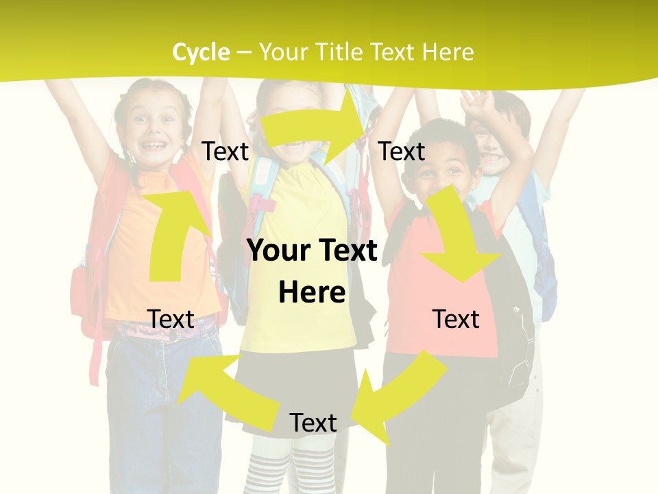 Several Bright Small PowerPoint Template