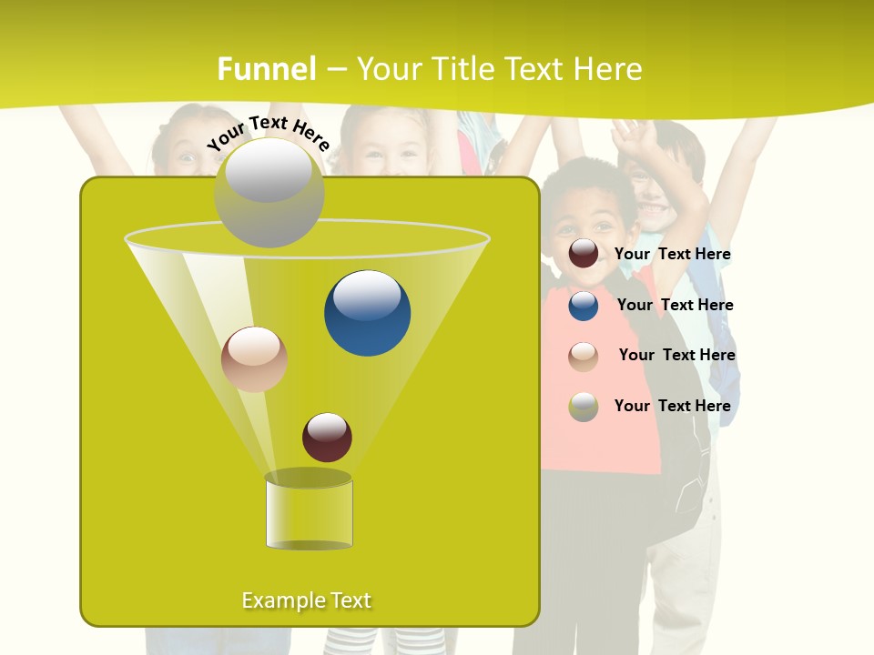 Several Bright Small PowerPoint Template