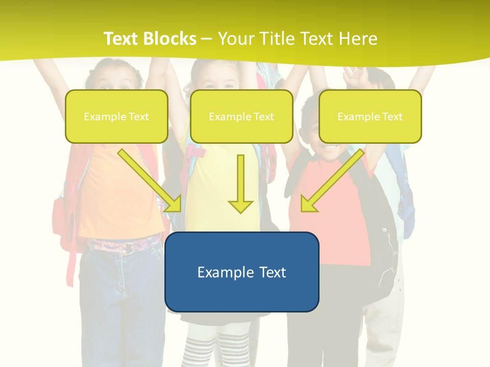 Several Bright Small PowerPoint Template