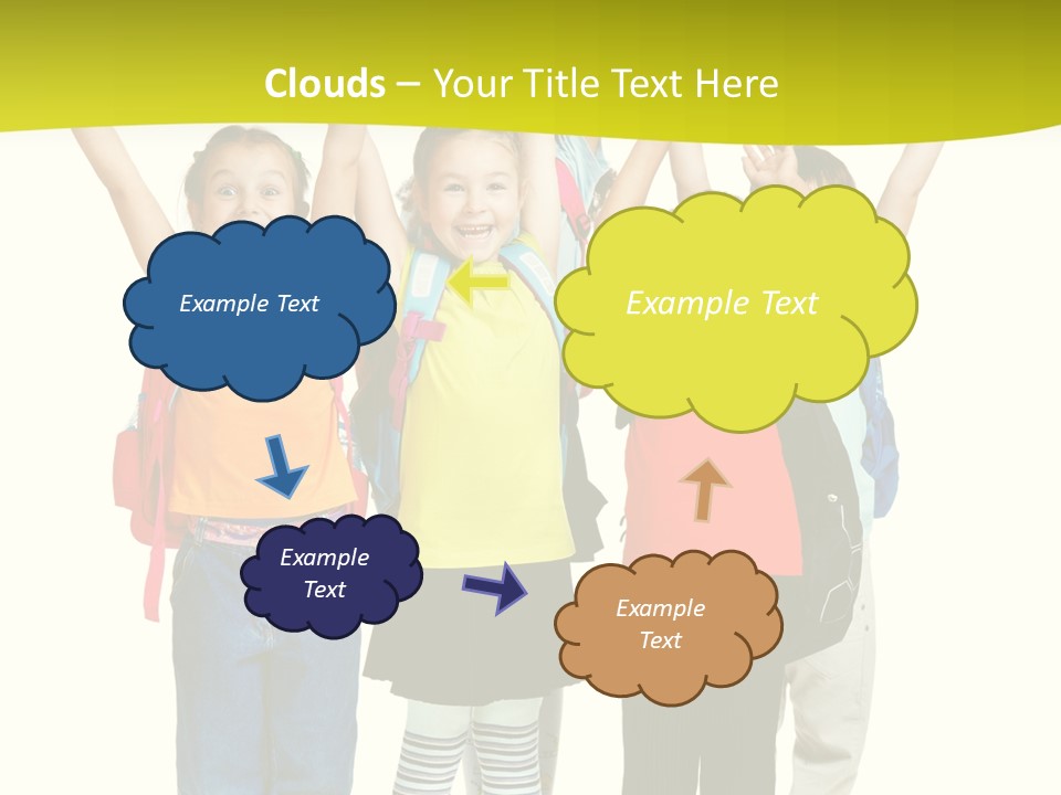 Several Bright Small PowerPoint Template