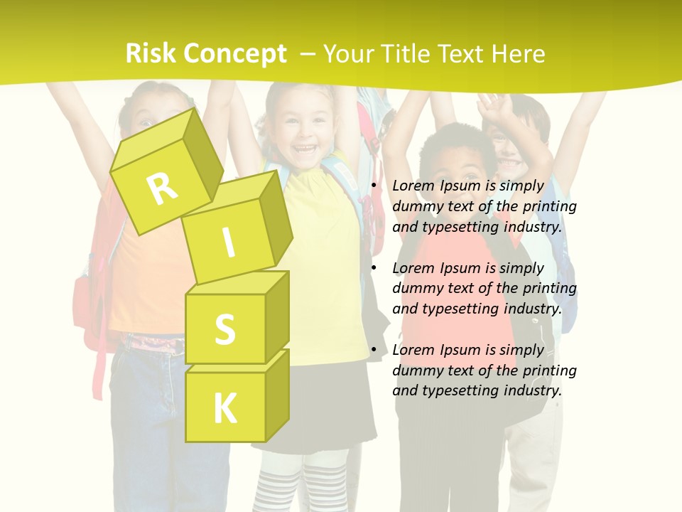 Several Bright Small PowerPoint Template