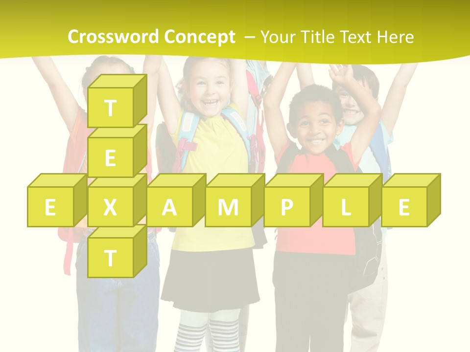 Several Bright Small PowerPoint Template