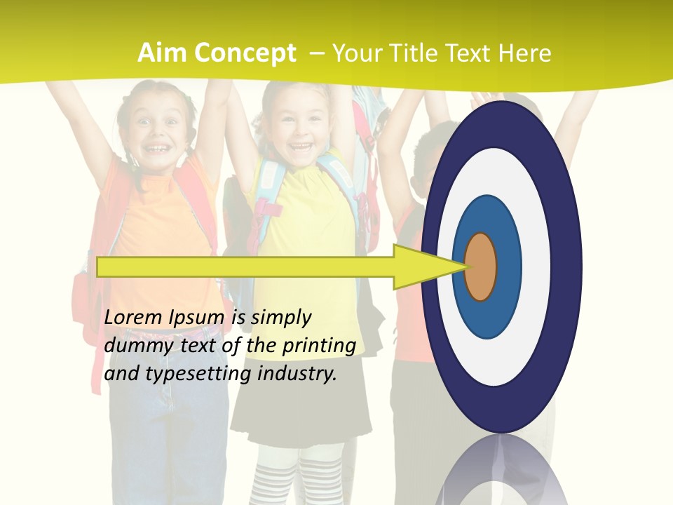 Several Bright Small PowerPoint Template