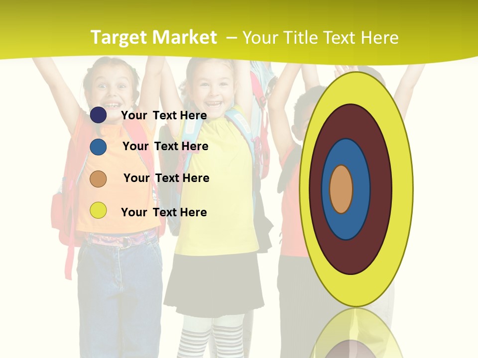 Several Bright Small PowerPoint Template