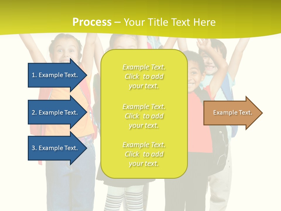 Several Bright Small PowerPoint Template