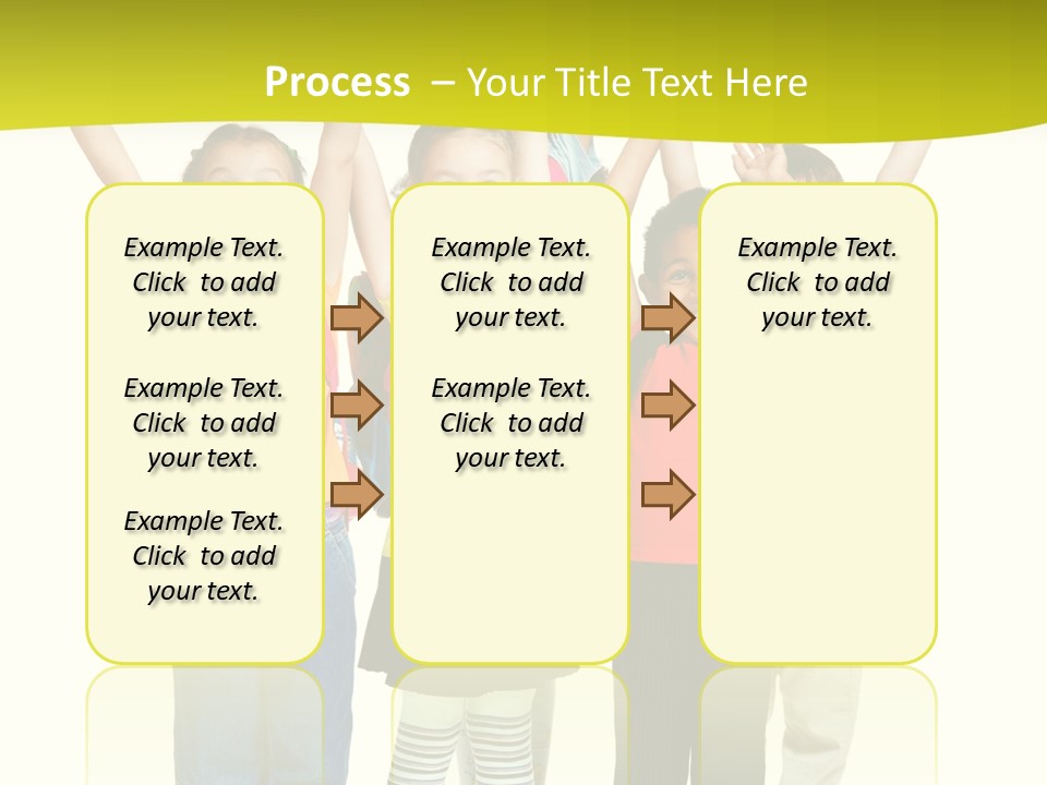 Several Bright Small PowerPoint Template