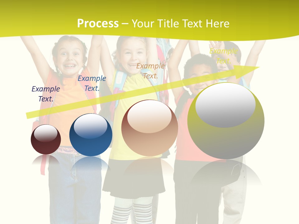 Several Bright Small PowerPoint Template