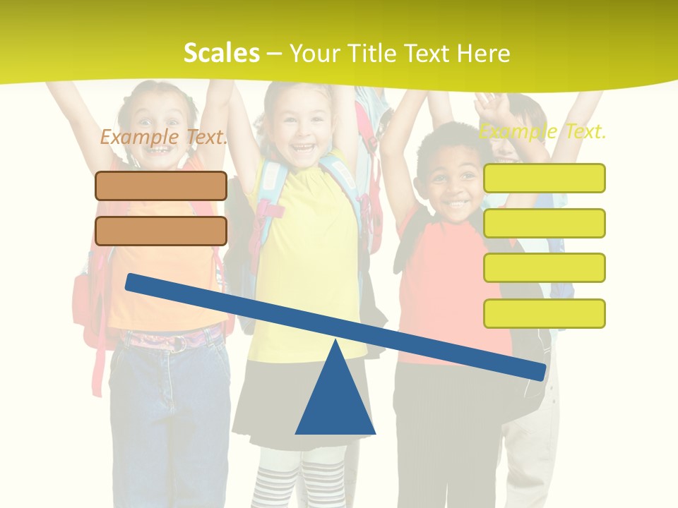 Several Bright Small PowerPoint Template