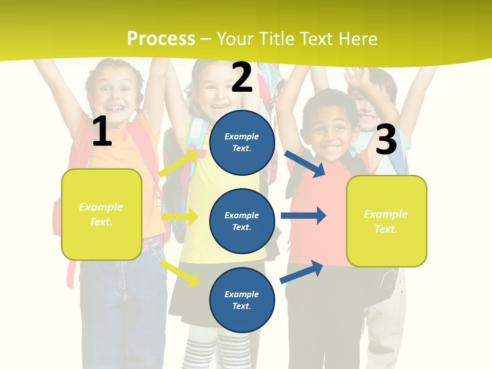 Several Bright Small PowerPoint Template